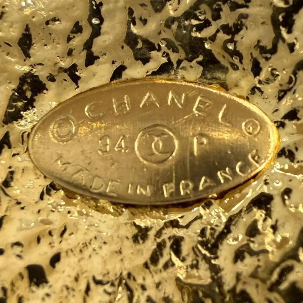 Chanel Cc Logo Chain Pendant Necklace #266418C11B